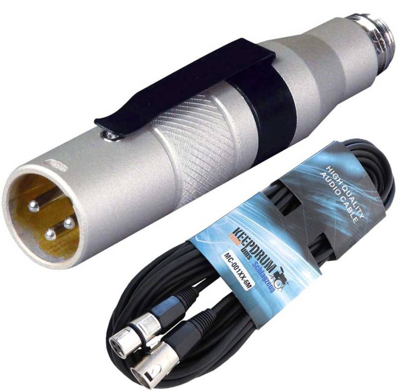 Mipro Audio MJ53 Speiseadapter+ Mikrofonkabel Audio-Adapter XLR zu Mini-XLR von Mipro Audio