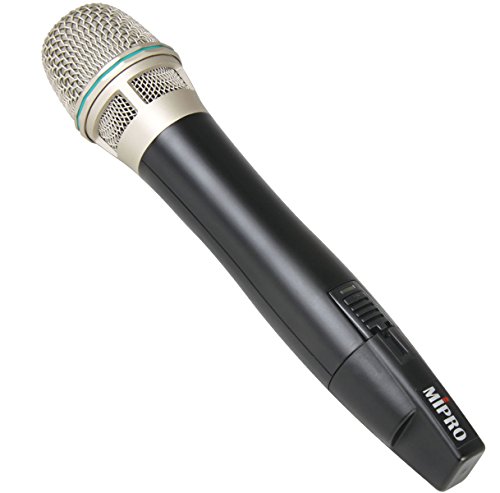 MIPRO ACT-32HC UHF Handsender Mikrofon Aufladbar Drahtlos für ACT300 MA-Serie MRM 70/72 von MIPRO