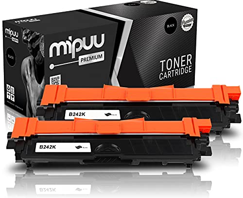 Mipuu 2 Toner kompatibel zu Brother TN-242BK Schwarz für DCP-9017cdw DCP-9022cdw HL-3142cw HL-3152cdw HL-3172cdw MFC-9142cdn MFC-9332cdw MFC-9342cdw Laserdrucker Mipuu 2 Toner kompatibel zu Brother TN-242BK Schwarz für DCP-9017cdw DCP-9022cdw HL-3142cw HL-3152cdw HL-3172cdw MFC-9142cdn MFC-9332cdw MFC-9342cdw Laserdrucker von Mipuu