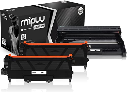 Mipuu 2X Toner & 1x Trommel kompatibel zu Brother TN-2220 DR-2200 für DCP-7065dn Fax 2840 HL-2240d HL-2250dn HL-2270dw MFC-7360n MFC-7460dn MFC-7860dw Mipuu 2X Toner & 1x Trommel kompatibel zu Brother TN-2220 DR-2200 für DCP-7065dn Fax 2840 HL-2240d HL-2250dn HL-2270dw MFC-7360n MFC-7460dn MFC-7860dw von Mipuu