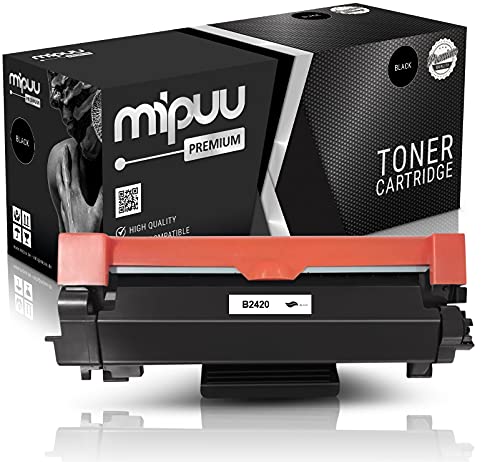 Mipuu Toner für Brother HL-L2310d HL-L2350dw HL-L2370dn HL-L2375dw DCP-L2510d DCP-L2530dw DCP-L2550dn MFC-L2710dw MFC-L2710dn MFC-L2730dw ersetzt Brother TN-2420 TN2420 TN-2410 TN2410 Schwarzchwarz von Mipuu
