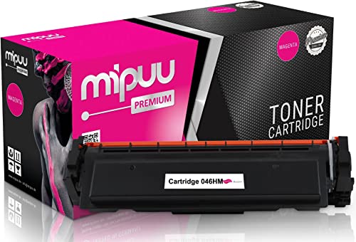 Mipuu Toner kompatibel für Canon 046H Magenta für Canon I-Sensys LBP-653 LBP-653CDW LBP-654 LBP-654CX MF-732 MF-732CDW MF-734 MF-734CDW MF-735 MF-735CX von Mipuu
