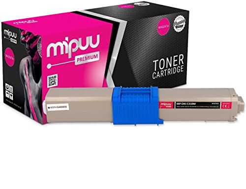 Mipuu Toner kompatibel für Oki C310 44469705 Magenta Rot für Oki C300 C310 C330 C 331 C510 C511 C530 C531 MC351 MC352 MC361 MC362 MC561 MC562 DN DNW von Mipuu