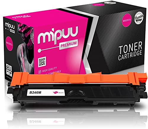 Mipuu Toner kompatibel zu Brother TN-246M TN-242M Magenta für DCP-9017cdw DCP-9022cdw HL-3142cw HL-3152cdw HL-3172cdw MFC-9142cdn MFC-9332cdw MFC-9342cdw Laserdrucker von Mipuu