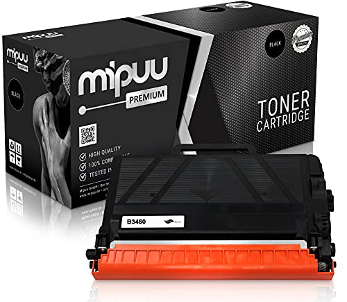 Mipuu Toner kompatibel zu Brother TN-3480 Schwarz für HL-L5100dn MFC-L5750dw DCP-L5500dn HL-L5200dw HL-L6300dw HL-L6400dw MFC-L5700dn von Mipuu