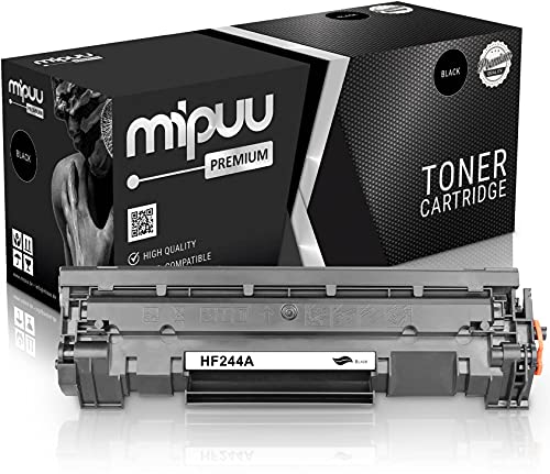 Mipuu Toner kompatibel zu HP CF244A 44A Schwarz Black für HP Laserjet Pro M15 M15a M15w M17 M17a M17w M28 M28a M28w Laserdrucker von Mipuu