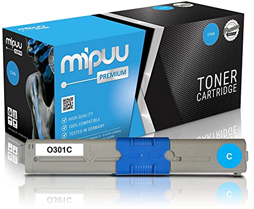 Mipuu Toner kompatibel zu OKI 44973535 (Cyan) für C301 C301dn C321 C321dn MC332 MC332dn MC342 MC342dn MC342dnw Drucker von Mipuu