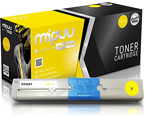 Mipuu Toner kompatibel zu Oki 46508709 (Gelb) für C332 C332dn C332dnw MC 363 MC363 MC363dn MC363dnw Drucker von Mipuu