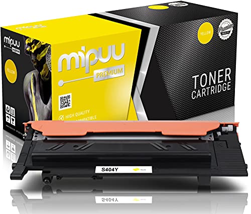 Mipuu Toner kompatibel zu Samsung CLT-Y404S (Gelb, SU444A) Druckerpatrone für Samsung Xpress C480fw C480w C430 C430w C480 C480fn C482w Laserdrucker von Mipuu