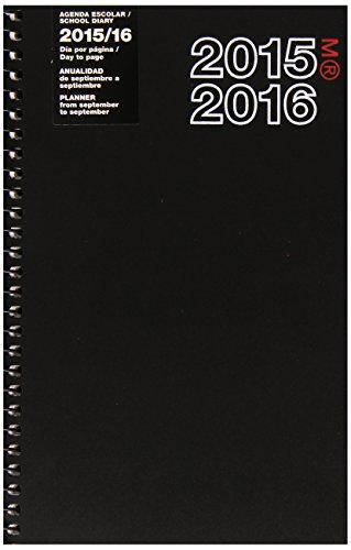 Miquel Rius 27051 – Schülerkalender Aktive 11.7 x 17.4 Tag/Seite, schwarz von Miquelrius