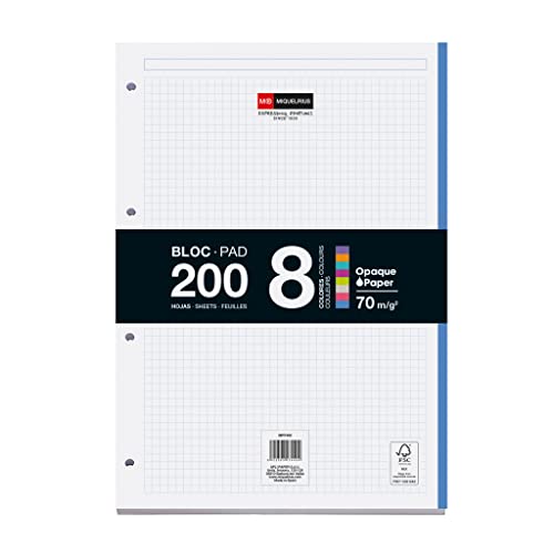 Miquel Rius 7440 Ersatz, 200 Blatt, 8 Farben, 1 Stück von Miquelrius
