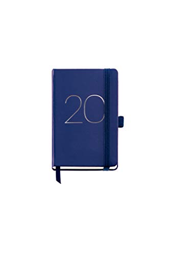 Miquelrius 31187 Taschenkalender 2020, Wochenansicht, horizontal, 90 x 140 mm, Blau von Miquelrius