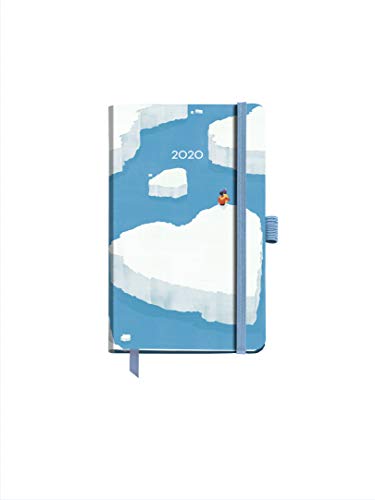 Miquelrius 31490 Taschenkalender 2020, Wochenansicht, horizontal, 90 x 140 mm, Iceberg, Katalanisch von Miquelrius