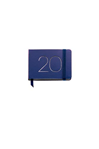 Miquelrius 32009 Taschenkalender 2020, Wochenansicht, vertikal, 105 x 74 mm, Blau von Miquelrius