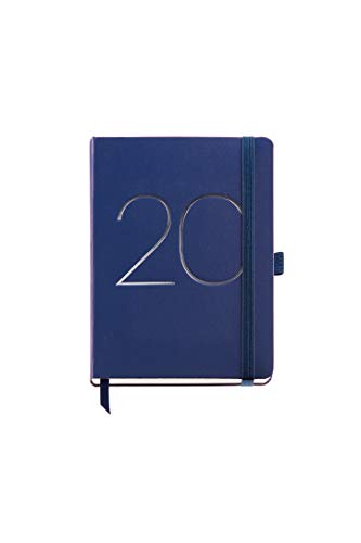 Miquelrius 33113 Terminkalender 2020 Tag (122 x 168 mm) Chester Blau Castellano von Miquelrius