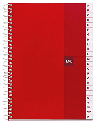Miquelrius 7352 – Index Cromatic, Farbe: rot, 100 Blatt von Miquelrius