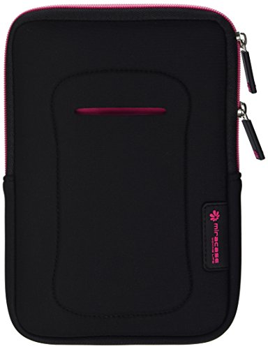 Miracase Universaltasche für 8 Zoll Tablet, Nilpferd, Schwarz/Rosa Miracase Universaltasche für 8 Zoll Tablet, Nilpferd, Schwarz/Rosa von Miracase