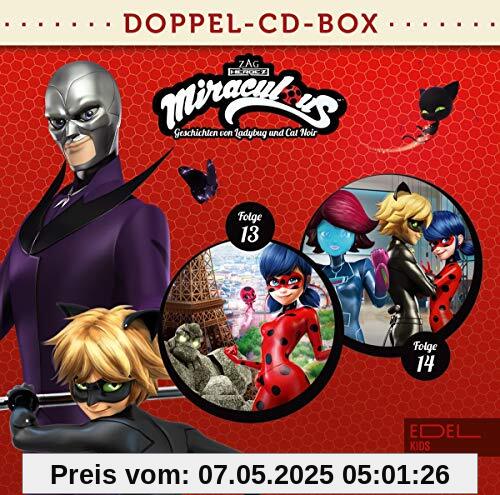 Miraculous - Geschichten von Ladybug und Cat Noir - Doppel-CD-Box (Folgen 13 + 14) von Miraculous