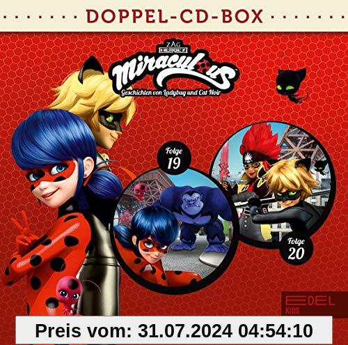 Miraculous - Geschichten von Ladybug und Cat Noir - Doppel-CD-Box (Folgen 19 + 20) von Miraculous
