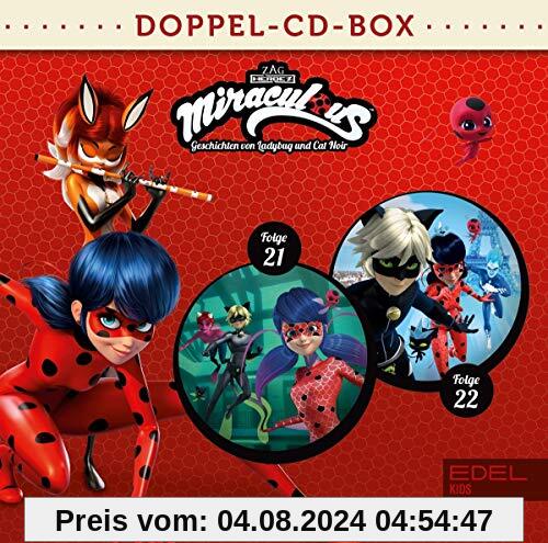 Miraculous - Geschichten von Ladybug und Cat Noir - Doppel-CD-Box (Folgen 21 + 22) von Miraculous