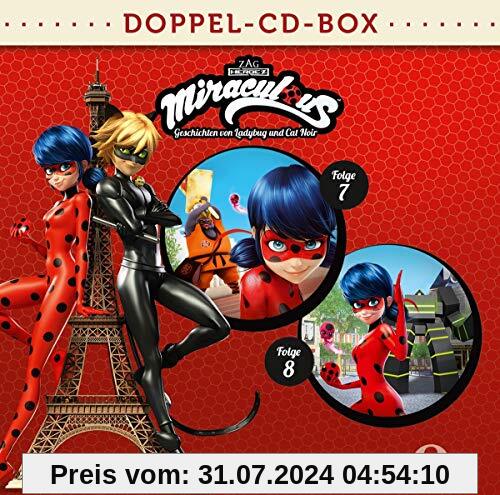 Miraculous - Geschichten von Ladybug und Cat Noir - Doppel-CD-Box (Folgen 7 + 8) von Miraculous