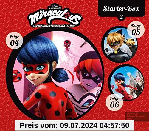 Miraculous - Geschichten von Ladybug & Cat Noir - Starter-Box 2 (4-6) - Die Original-Hörspiele zur TV-Serie von Miraculous