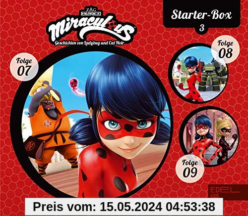 Miraculous - Geschichten von Ladybug & Cat Noir - Starter-Box 3 (7-9) - Die Original-Hörspiele zur TV-Serie von Miraculous