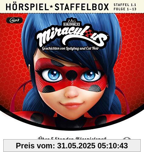 Miraculous - Geschichten von Ladybug & Cat Noir- mp3-Staffelbox 1.1 (Folgen 1 - 13) - Das Original-Hörspiel zur TV-Serie von Miraculous