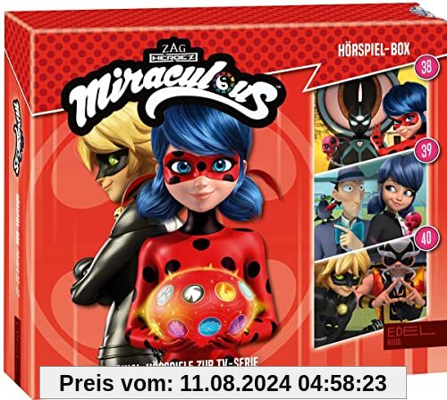 Miraculous - Hörspiel-Box (Folge 38-40) - Die Original-Hörspiele zur TV-Serie von Miraculous