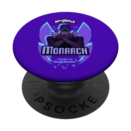 Miraculous Ladybug Villains Collection Monarch PopSockets mit austauschbarem PopGrip von Miraculous