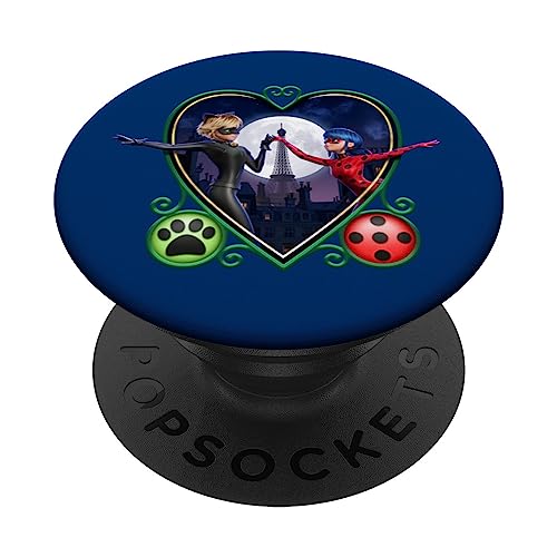 Miraculous Ladybug and Cat Noir The Movie Heart PopSockets Klebender PopGrip Miraculous Ladybug and Cat Noir The Movie Heart PopSockets Klebender PopGrip von Miraculous