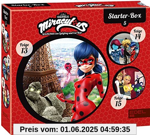 Miraculous - Starter-Box 5 (13 - 15) - Die Original-Hörspiele zur TV-Serie von Miraculous