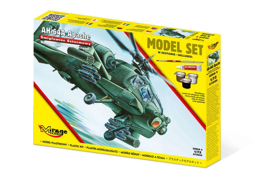 AH-64 A Apache - Model Set von Mirage Hobby