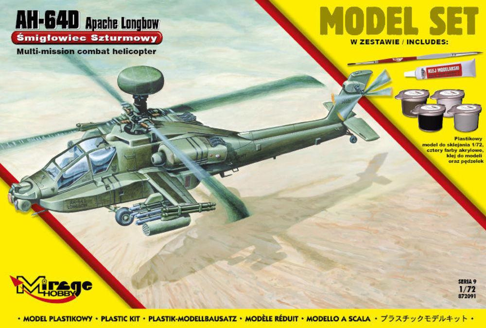 AH-64D APACHE Longbow (Model Set) von Mirage Hobby