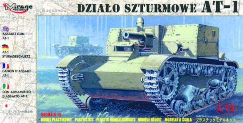 AT-1 Sturmgeschütz mit Inneneinrichtung AT-1 Sturmgeschütz mit Inneneinrichtung von Mirage Hobby