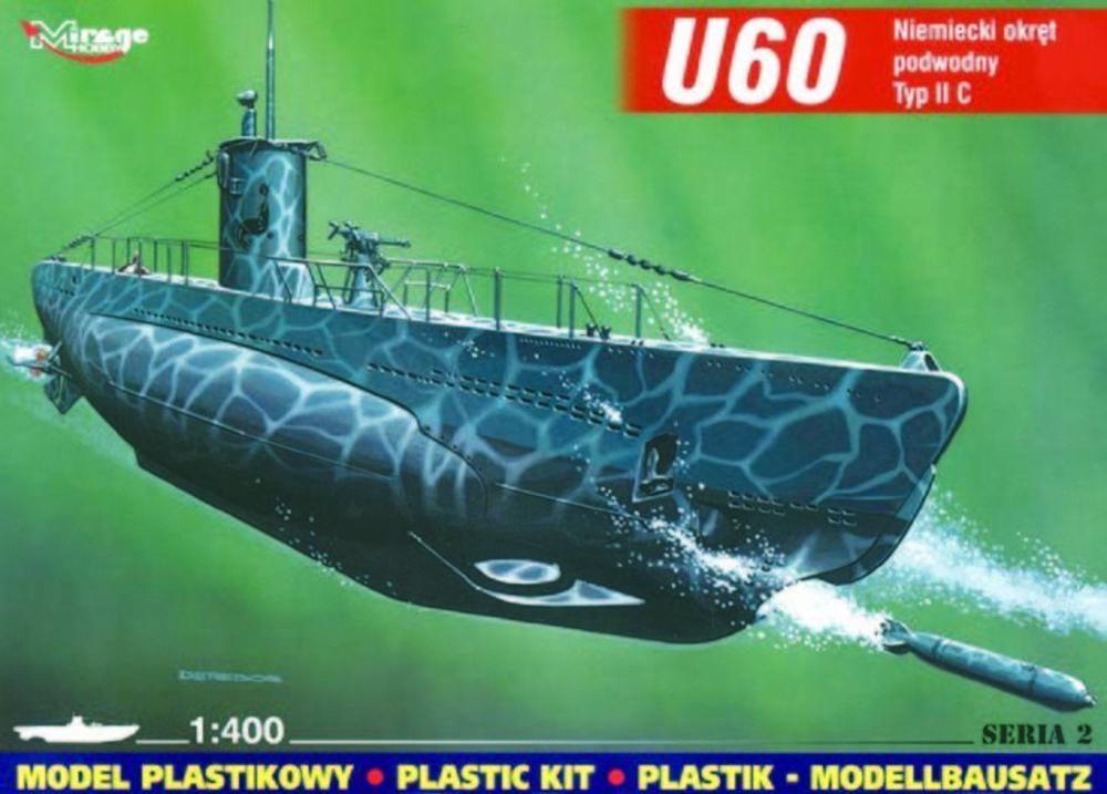 Deutsches U-Boot U 60 Typ II C von Mirage Hobby