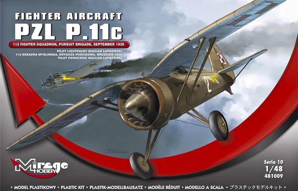 Fighter Aircraft PZL P.11c von Mirage Hobby