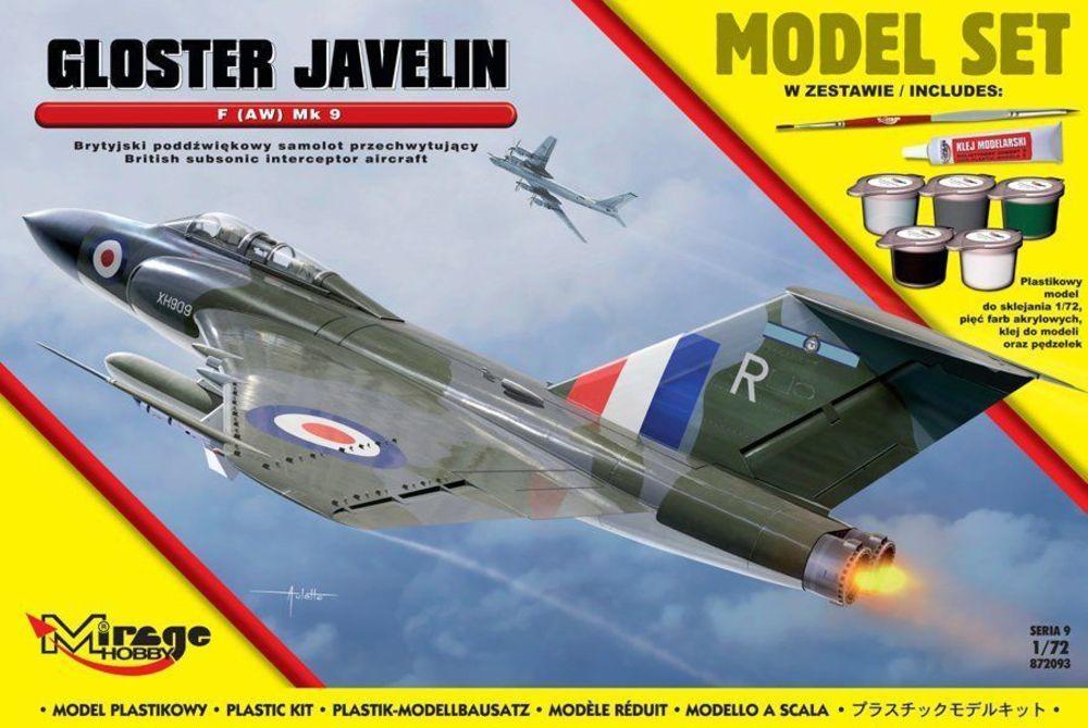 Gloster Javelin F (AW) Mk 9 (British Subsonic Interceptor Aircraft) von Mirage Hobby