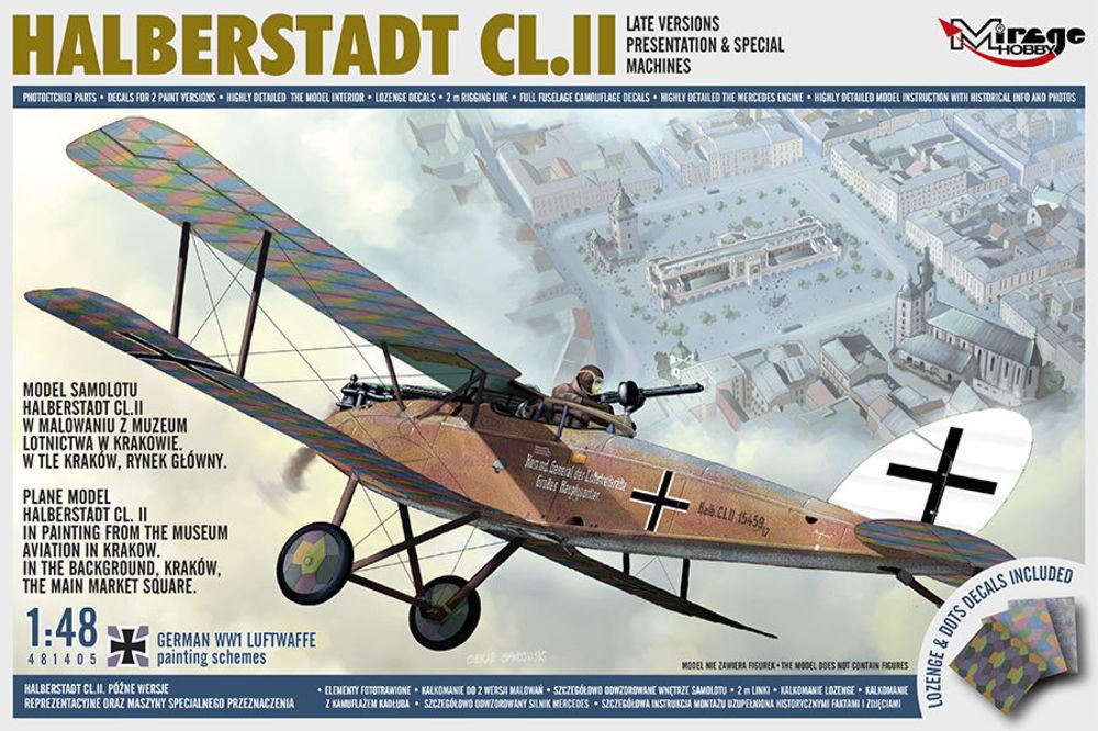 HALBERSTADT CL.II - Late Versions Presentation & Special Machines von Mirage Hobby