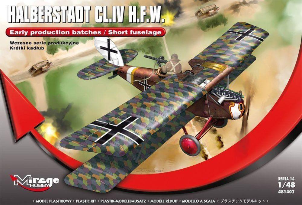 Halberstadt CL.IV H.F.W. - Early production batches / Short fuselage Halberstadt CL.IV H.F.W. - Early production batches / Short fuselage von Mirage Hobby