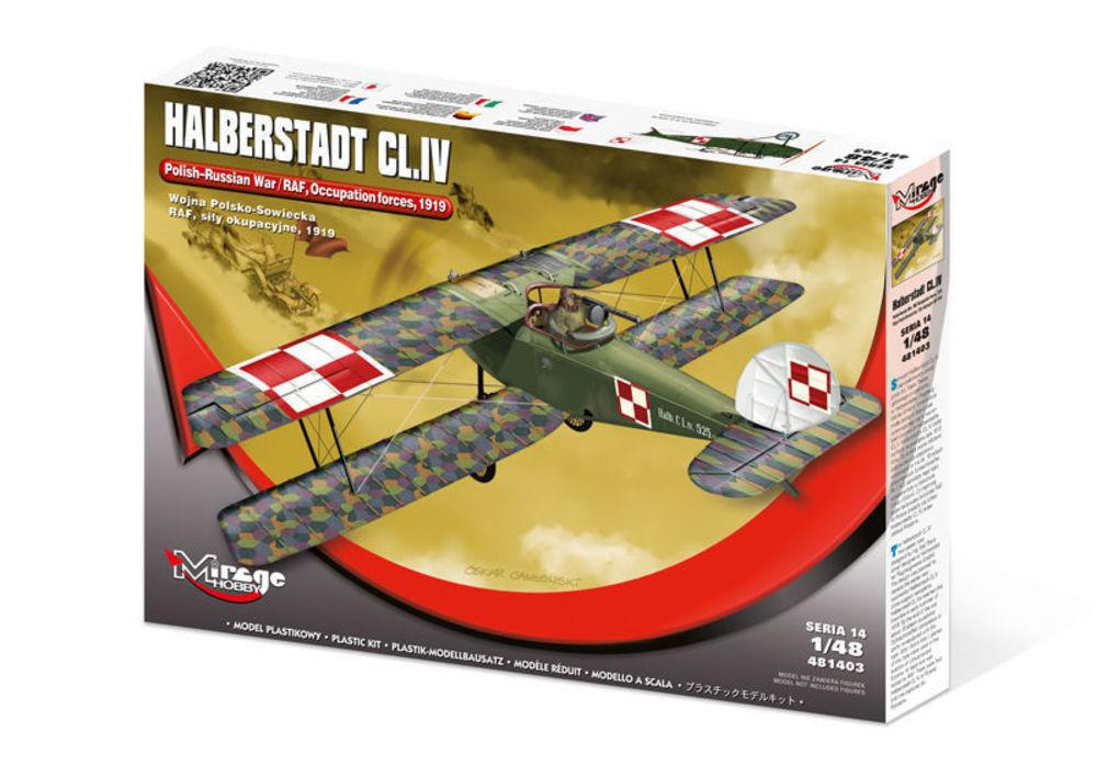 Halberstadt CL.IV [Polish-Russian War,RAF, Occupation Forces 1919] von Mirage Hobby