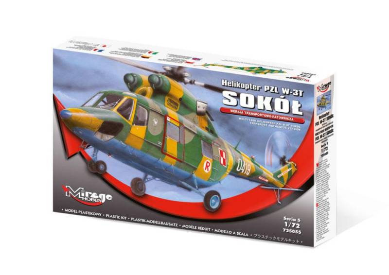 Helicopter PZL W-3T SOKOL - Transport and Rescue Version von Mirage Hobby