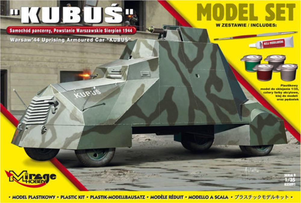 Kubus (Warsaw´44 Uprising Armoured Car) Model Set von Mirage Hobby
