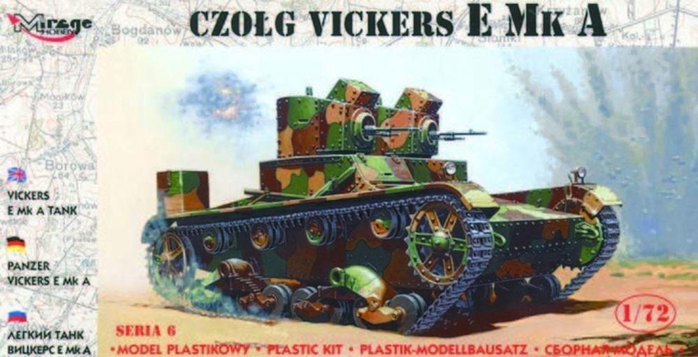 Leichter Panzer Vickers E Mk A von Mirage Hobby