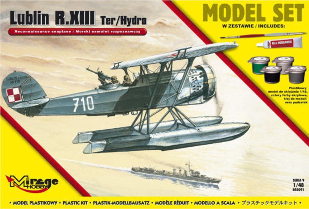 Lublin R.XIII Ter/Hydro Reconnaissance s seaplane (Model Set) von Mirage Hobby