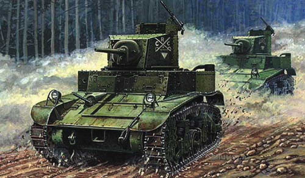 M3 US Light Tank ´First Hundred´ von Mirage Hobby