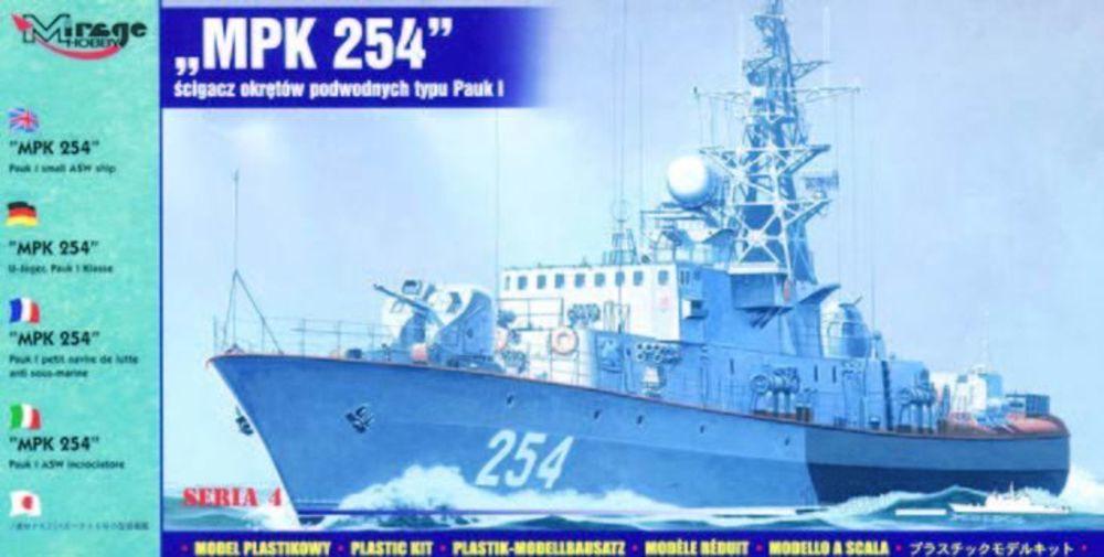 MPK 254 U-Jäger Pauk I Klasse MPK 254 U-Jäger Pauk I Klasse von Mirage Hobby
