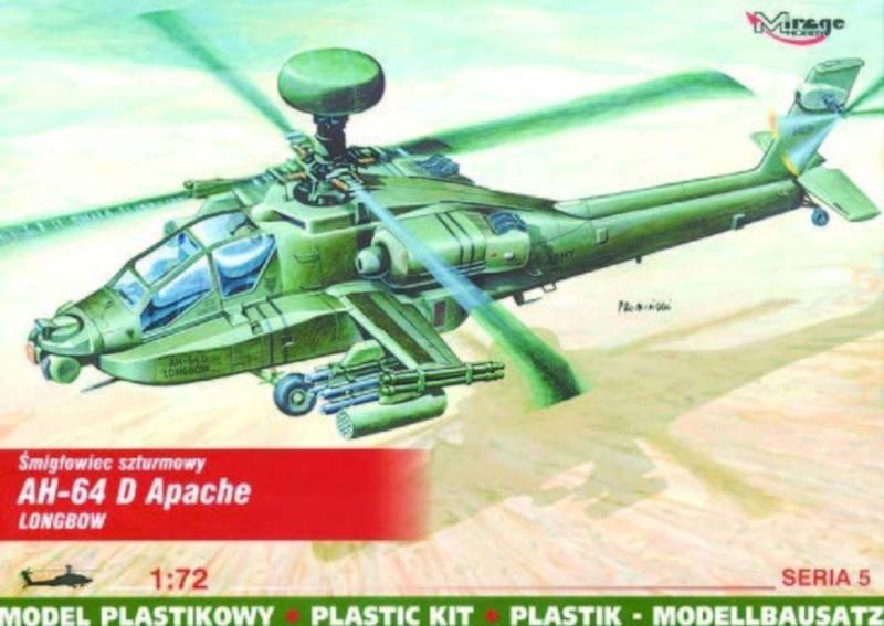 McDonnell Douglas AH-64 D Apache Longbow von Mirage Hobby
