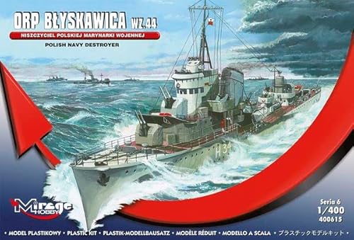 Mirage Hobby 400615 - 1:400 Polish Navy Destroyer ORP Blyskawica Wz.44 Mirage Hobby 400615 - 1:400 Polish Navy Destroyer ORP Blyskawica Wz.44 von Mirage Hobby