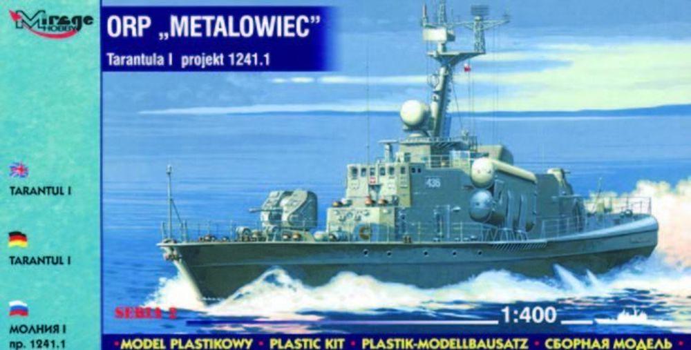 ORP Metalowiec Tarantul I Korvette ORP Metalowiec Tarantul I Korvette von Mirage Hobby